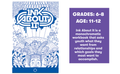 Ink About It is a monochromatic workbook that asks youth what they want from relationships and which goals they most want to accomplish.