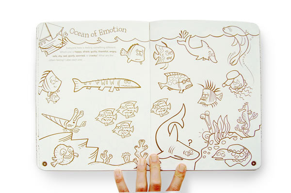 Draw It Out is a therapeutic activity book for elementary-aged children with complex and confusing emotions.